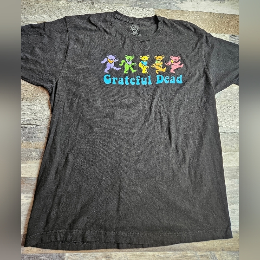 Grateful Dead tshirt Black Dancing Bears XL